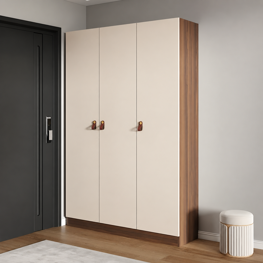 SOLENO Modern Full Height Shoe Cabinet - Urban Mood Singapore