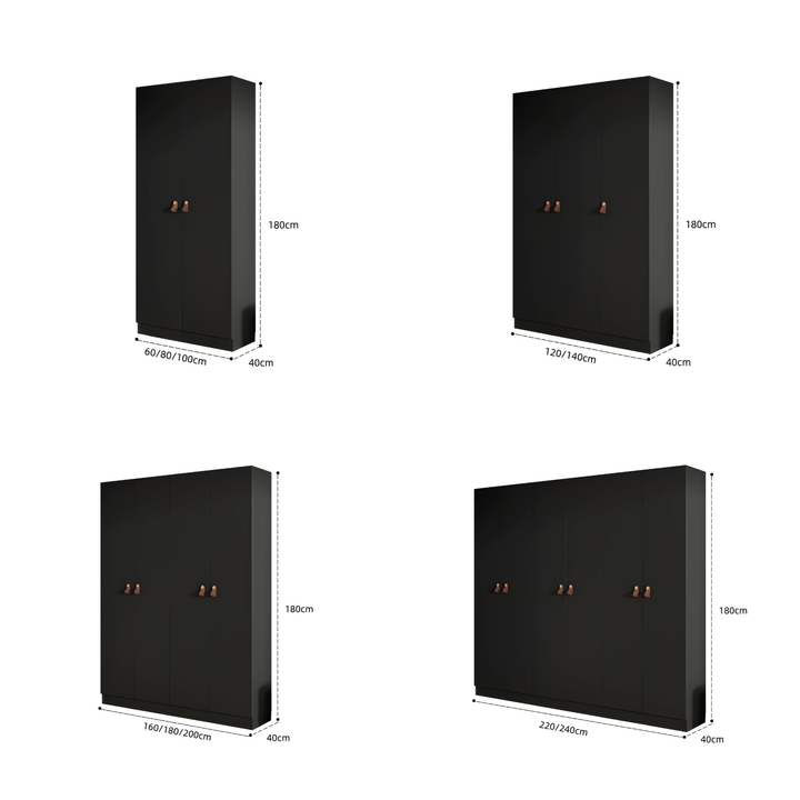 SOLENO Modern Full Height Shoe Cabinet - Urban Mood Singapore