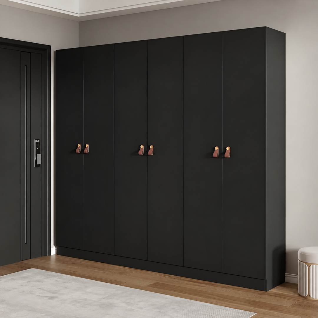 SOLENO Modern Full Height Shoe Cabinet - Urban Mood Singapore