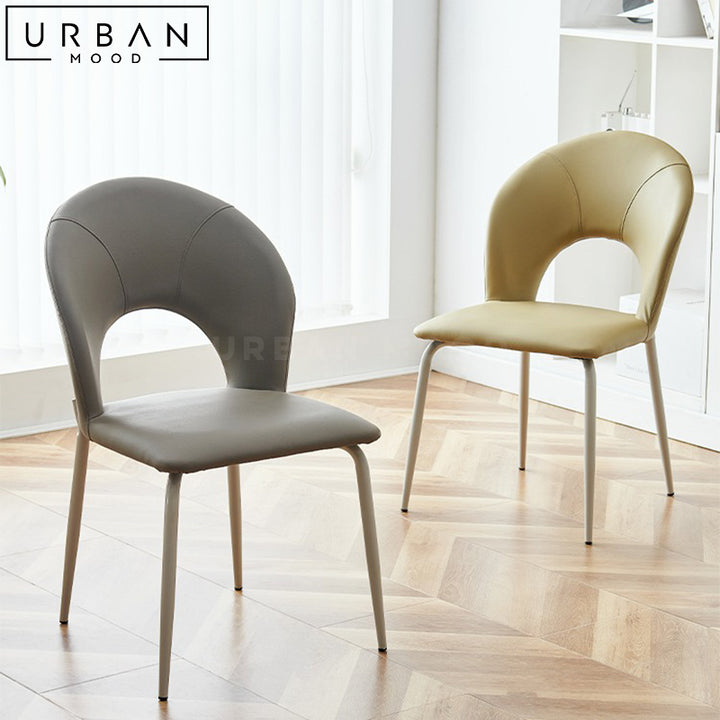 SONI Modern Leather Dining Chair