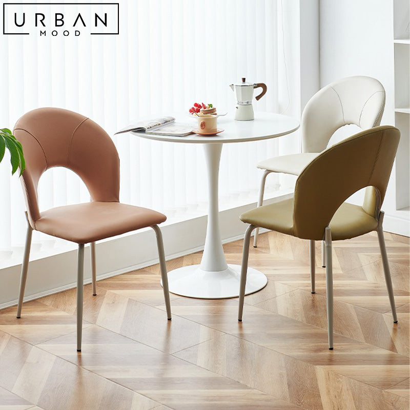 SONI Modern Leather Dining Chair