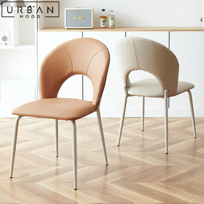 SONI Modern Leather Dining Chair