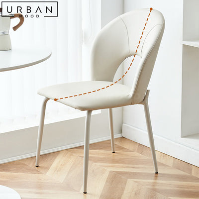 SONI Modern Leather Dining Chair