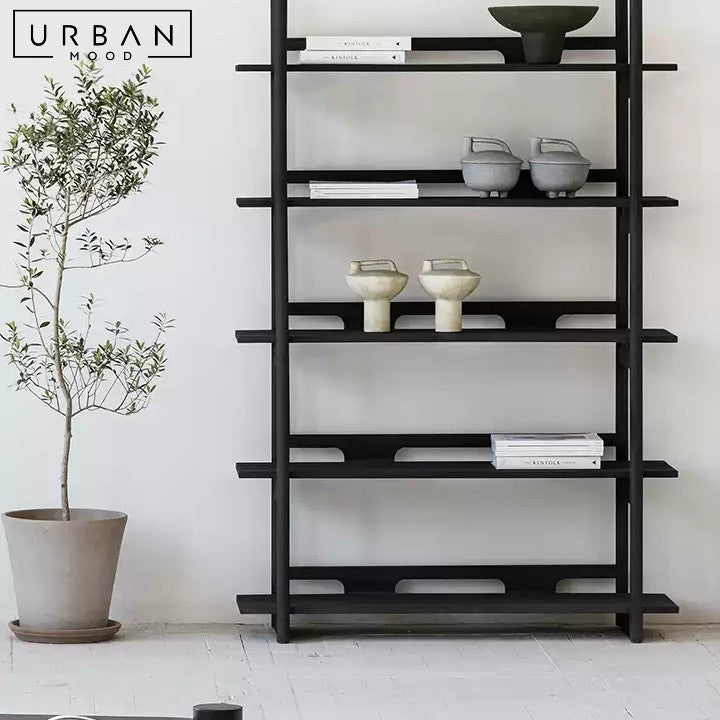 SONIA Modern Solid Wood Bookshelf