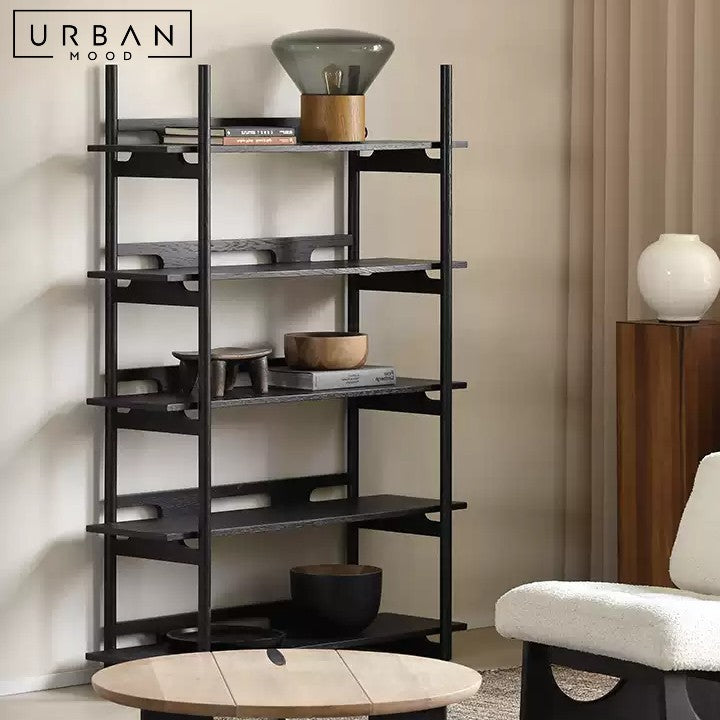 SONIA Modern Solid Wood Bookshelf