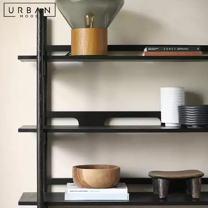 SONIA Modern Solid Wood Bookshelf