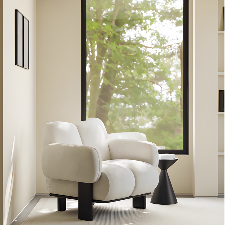 SORALI Modern Fabric Lounge Chair - Urban Mood Singapore