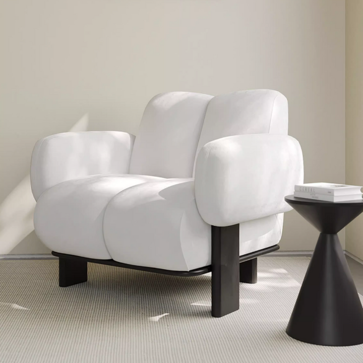 SORALI Modern Fabric Lounge Chair - Urban Mood Singapore