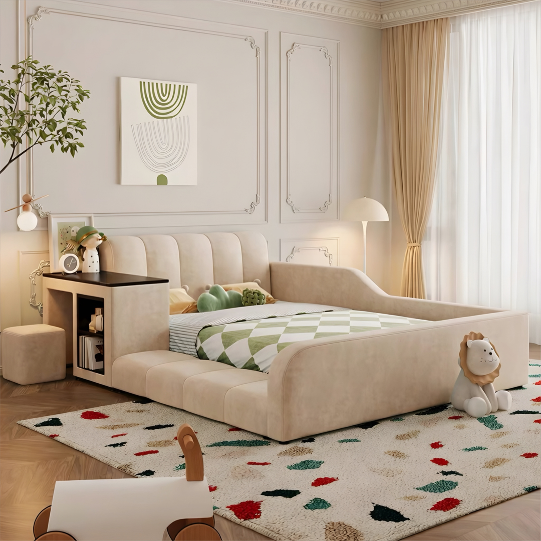 SORAVEL Modern Minimalist Storage Bedframe - Urban Mood Singapore