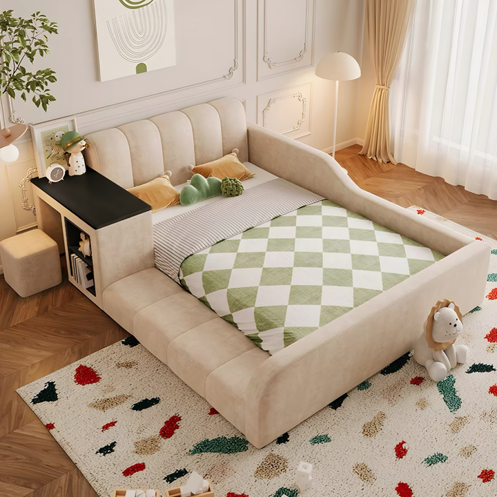 SORAVEL Modern Minimalist Storage Bedframe - Urban Mood Singapore