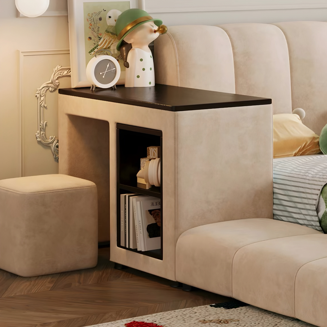 SORAVEL Modern Minimalist Storage Bedframe - Urban Mood Singapore