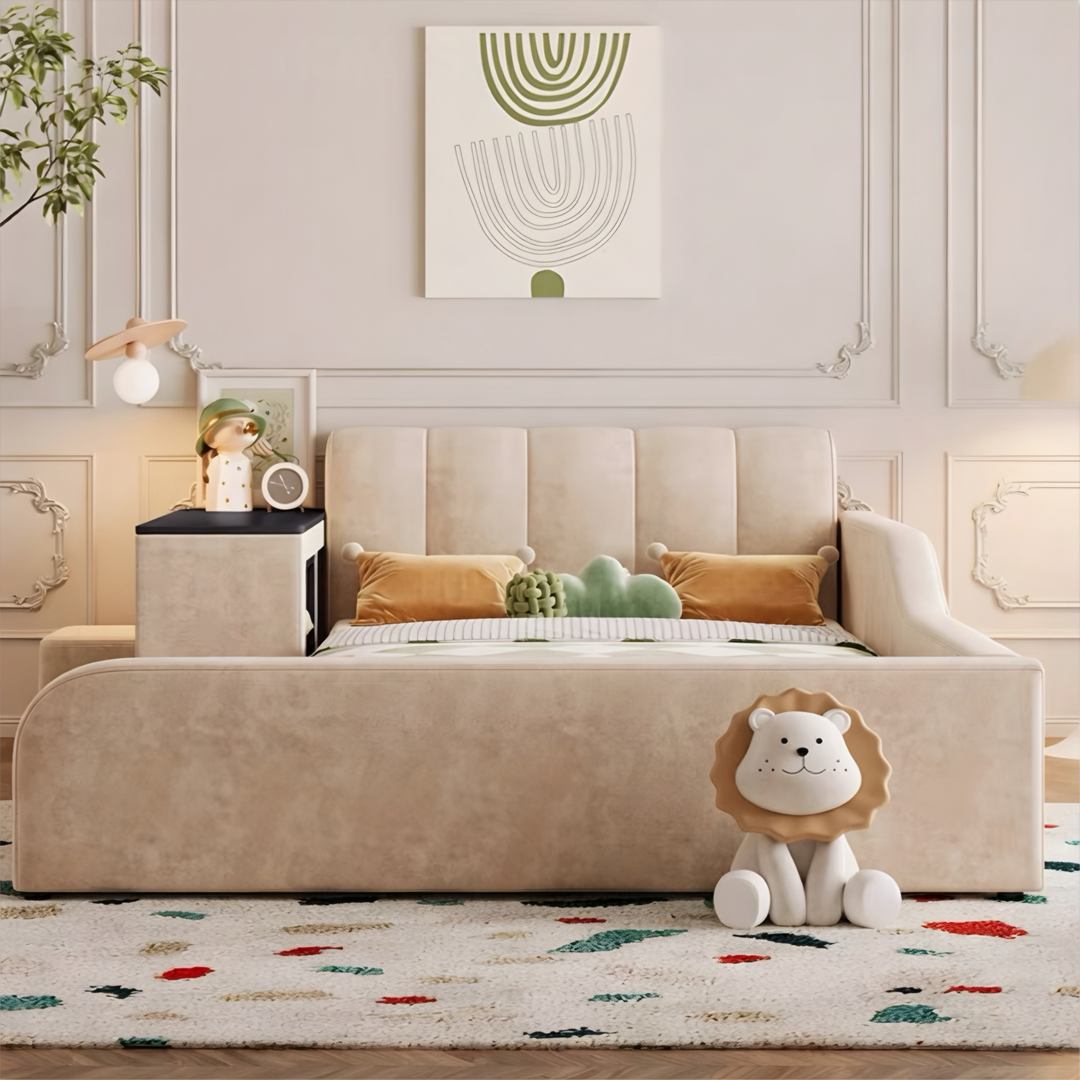 SORAVEL Modern Minimalist Storage Bedframe - Urban Mood Singapore