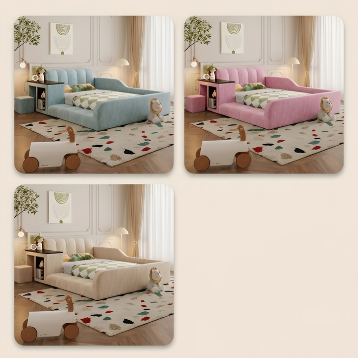 SORAVEL Modern Minimalist Storage Bedframe - Urban Mood Singapore