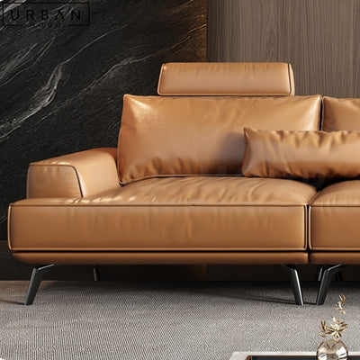 SORIA Modern Leather Sofa