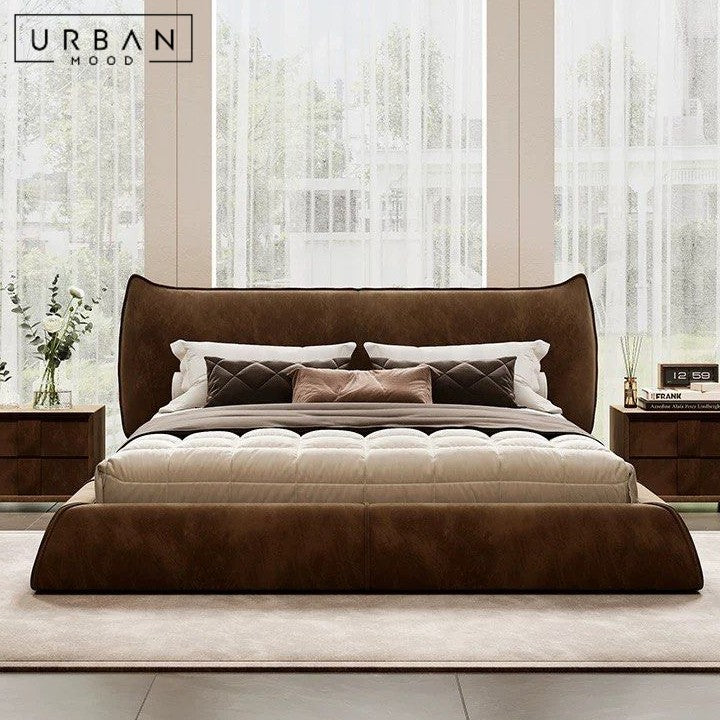 SORRA Modern Fabric Storage Bedframe (Scratch-Resistant)