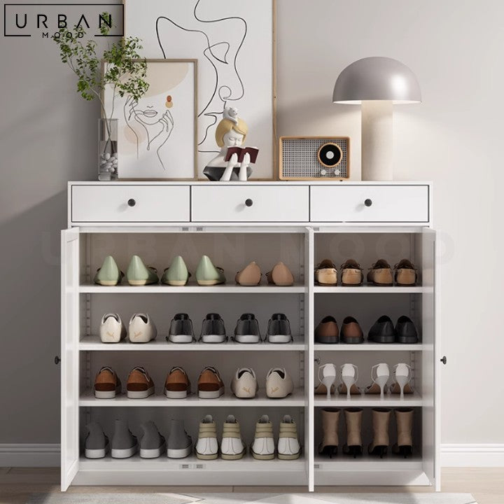 SOTIRO Scandinavian Shoe Cabinet