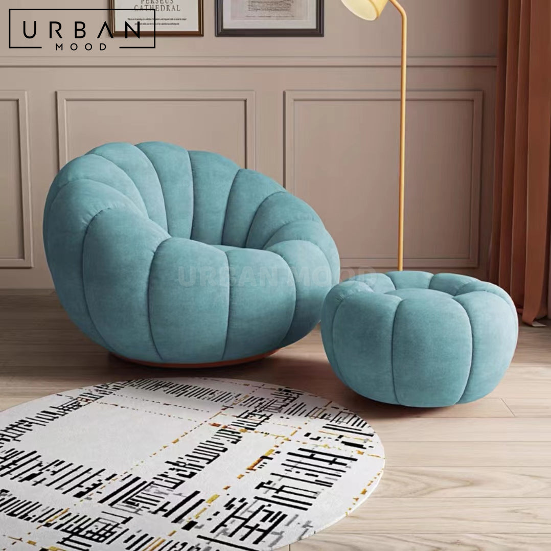 SPHERAL Modern Boucle Armchair