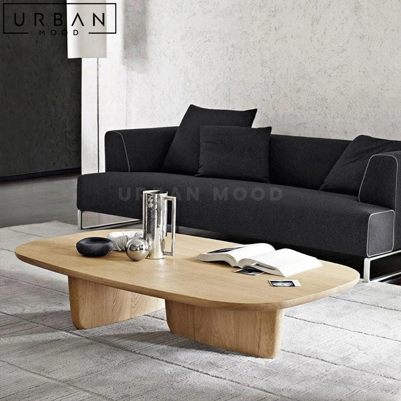 SPIO Japandi Solid Wood Coffee Table