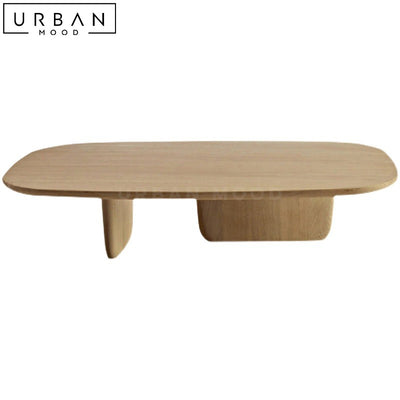 SPIO Japandi Solid Wood Coffee Table