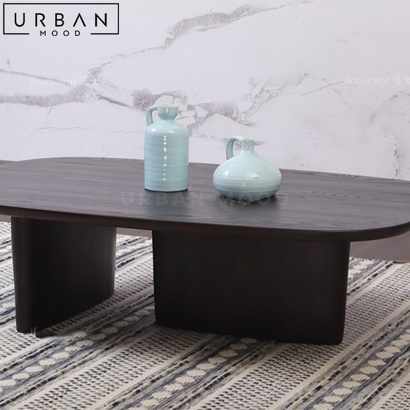 SPIO Japandi Solid Wood Coffee Table