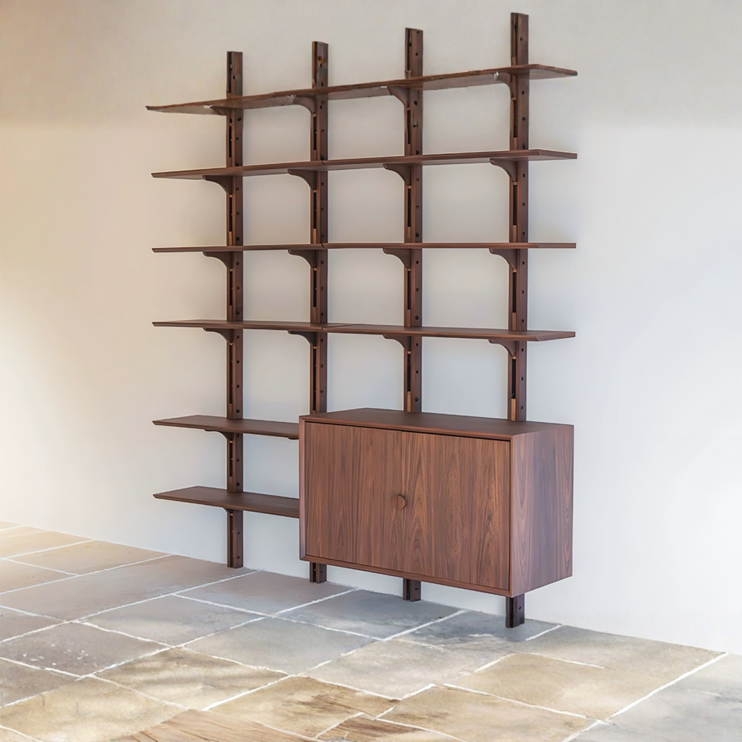 STATION Modern Solid Wood Wall Mounted Shelf - Urban Mood Singapore