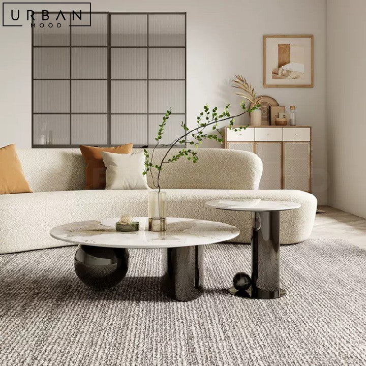 STEELE Modern Sintered Stone Coffee Table