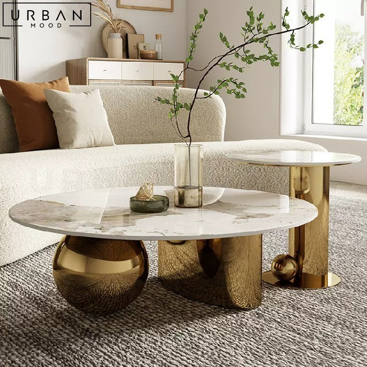 STEELE Modern Sintered Stone Coffee Table