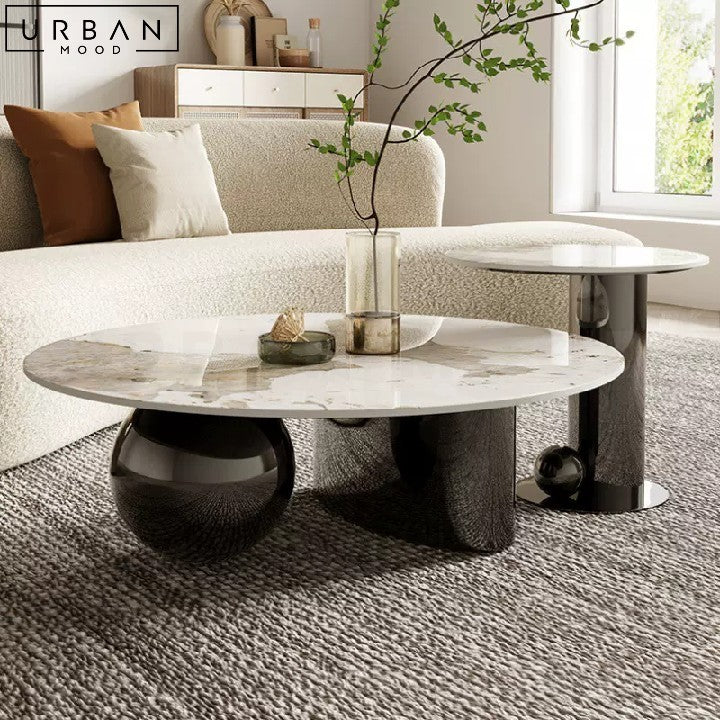 STEELE Modern Sintered Stone Coffee Table