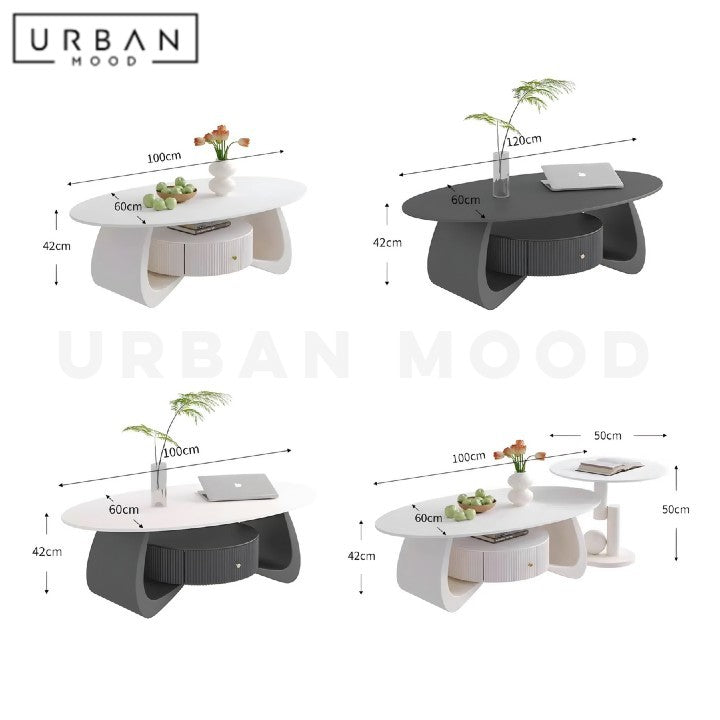 STEGER Modern Sintered Stone Coffee Table