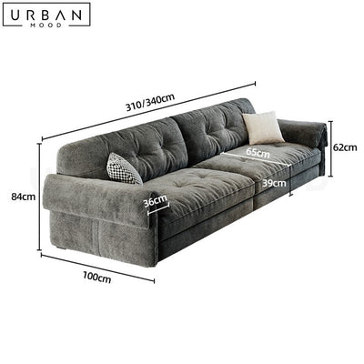 STEPHAN Modern Fabric Sofa