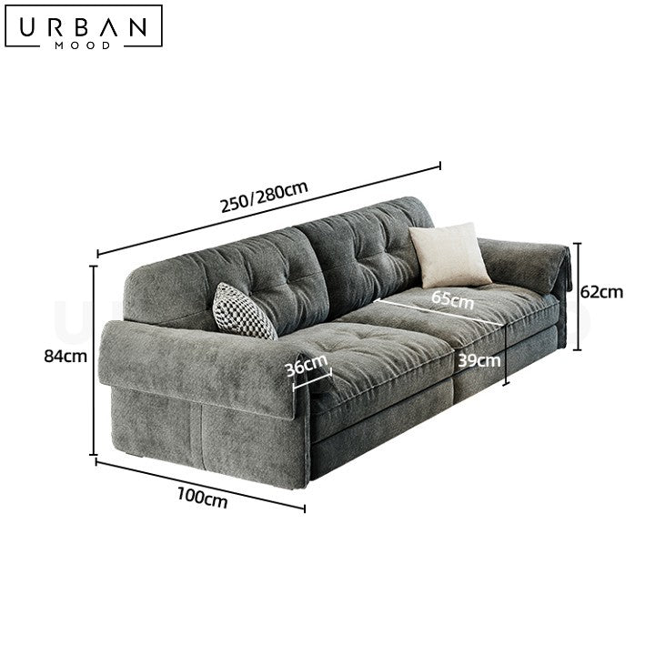 STEPHAN Modern Fabric Sofa