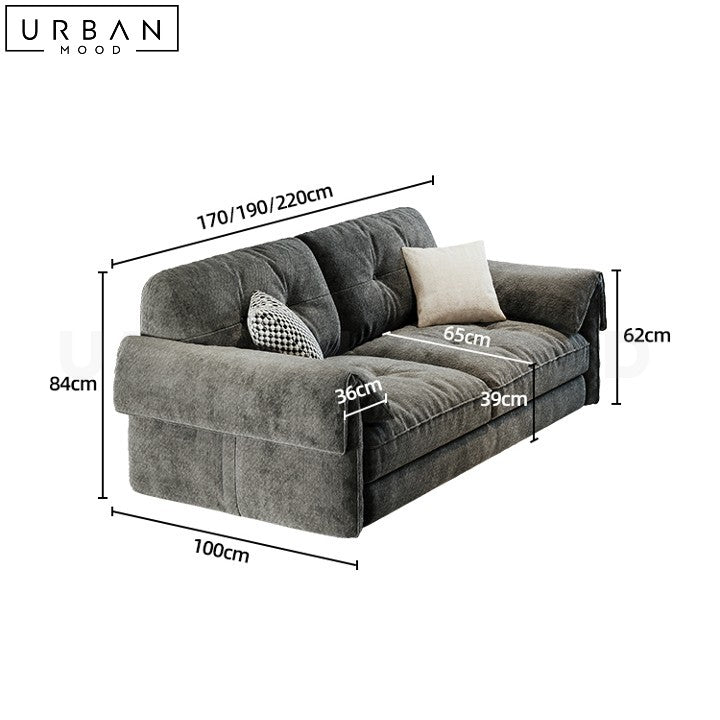 STEPHAN Modern Fabric Sofa