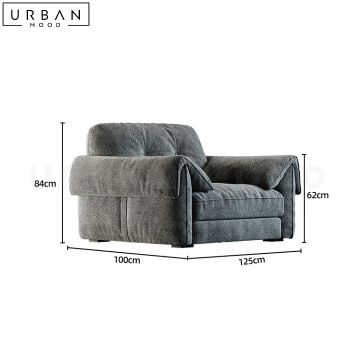 STEPHAN Modern Fabric Sofa