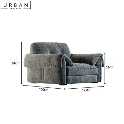 STEPHAN Modern Fabric Sofa