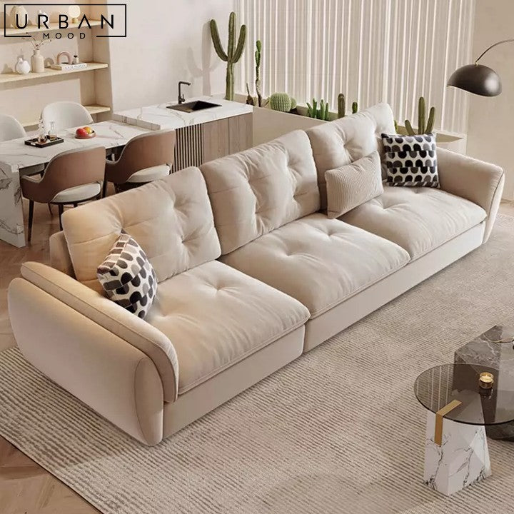 STEROS Modern Fabric Sofa