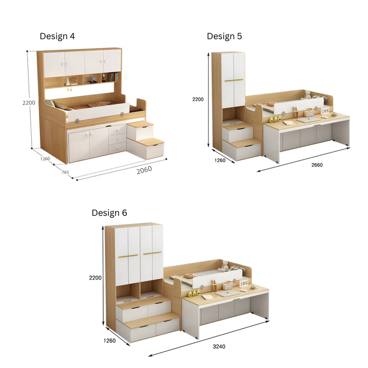 STONE Modern Multipurpose Storage Bedframe - Urban Mood Singapore