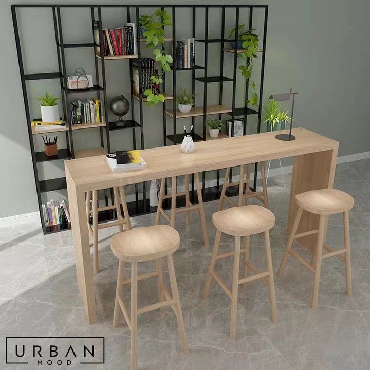 STORM Japandi Bar Table & Chairs