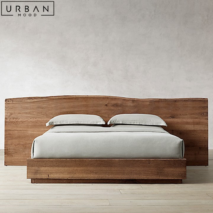 STRACHAN Rustic Solid Wood Bedframe