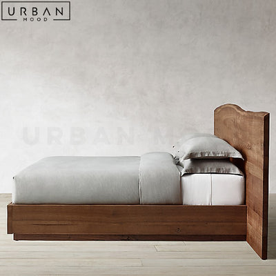 STRACHAN Rustic Solid Wood Bedframe