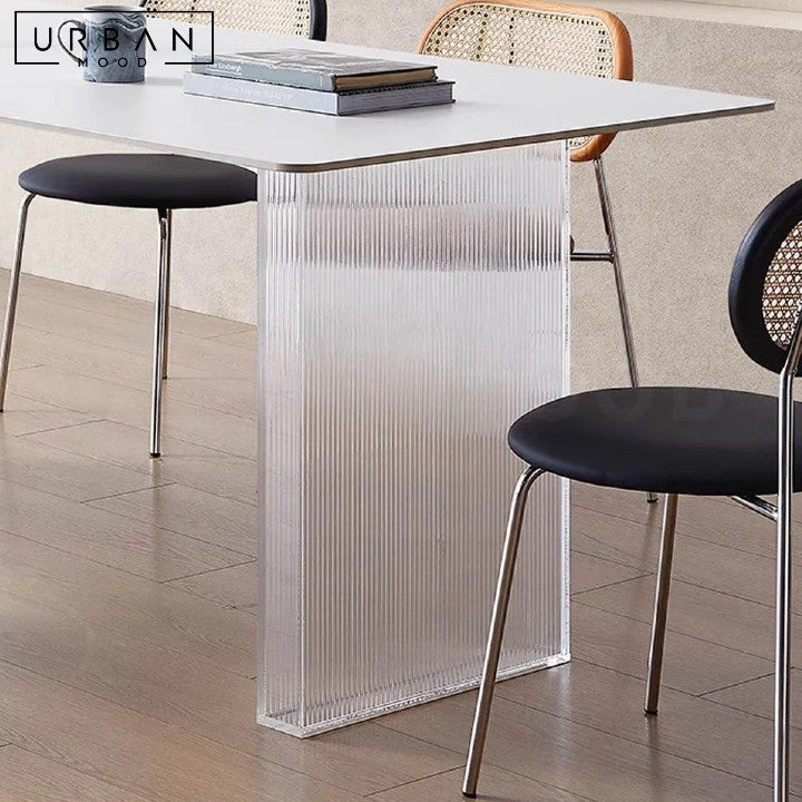 STRASSER Modern Sintered Stone Dining Table