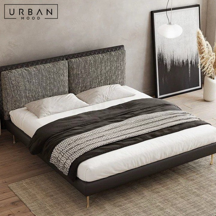 SUE Modern Leather Bedframe