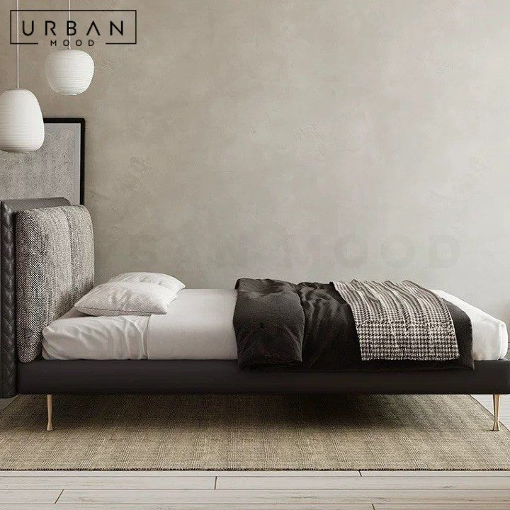 SUE Modern Leather Bedframe