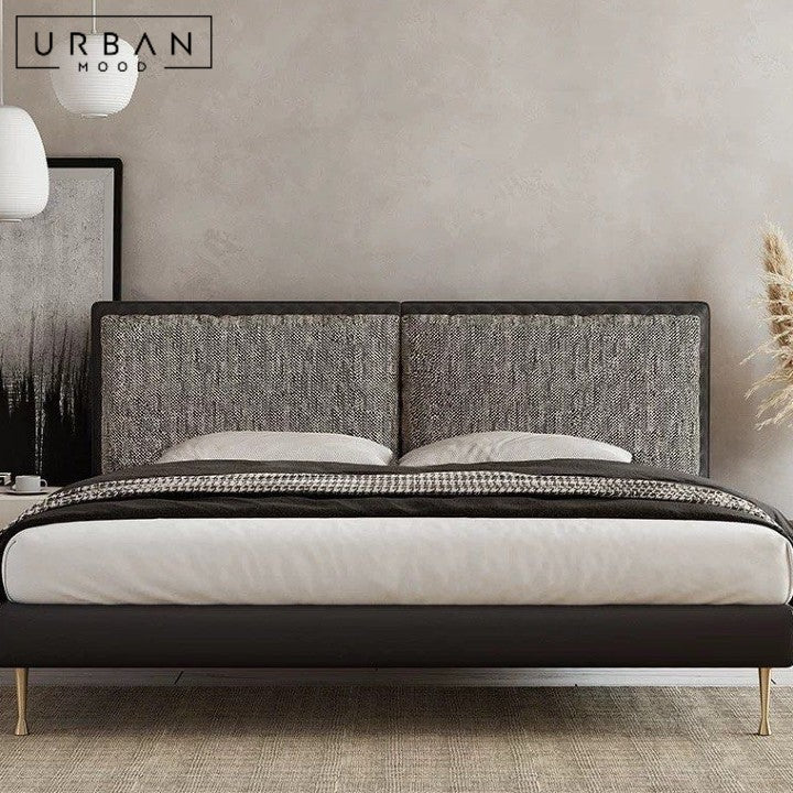 SUE Modern Leather Bedframe