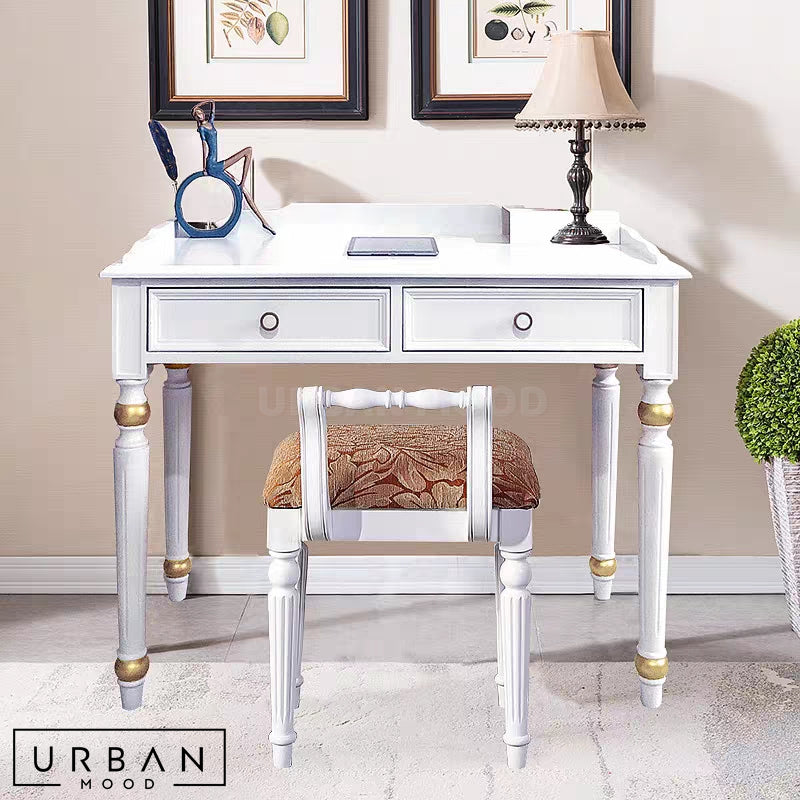 SYNTHOS Victorian Vanity / Study Table – Urban Mood