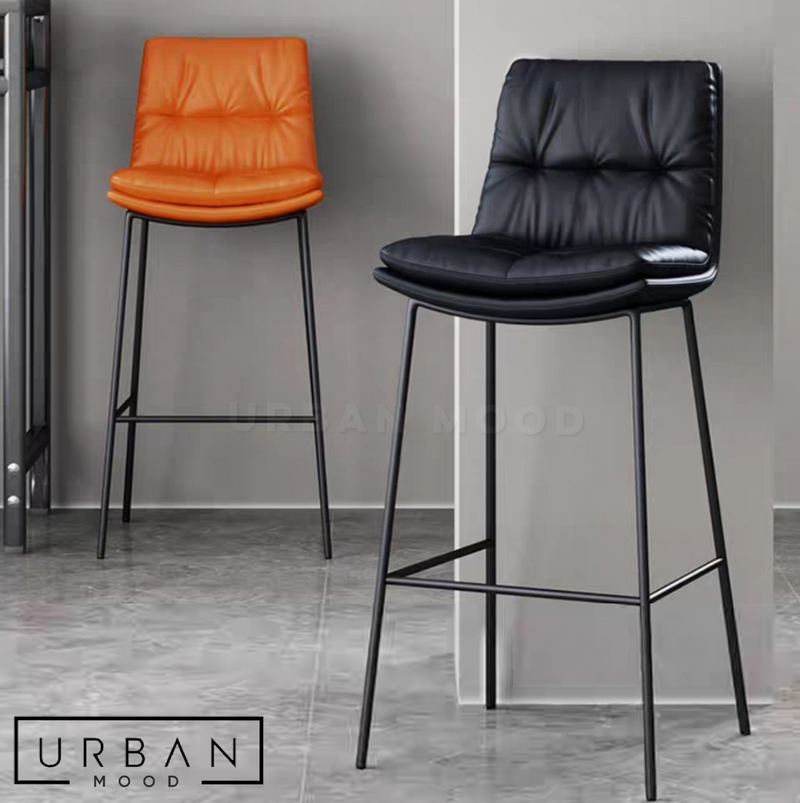 SHADE Modern Leathaire Bar Stool