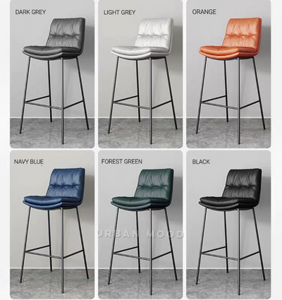 SHADE Modern Leathaire Bar Stool