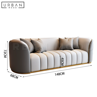 SINCLAIR Modern Velvet Sofa