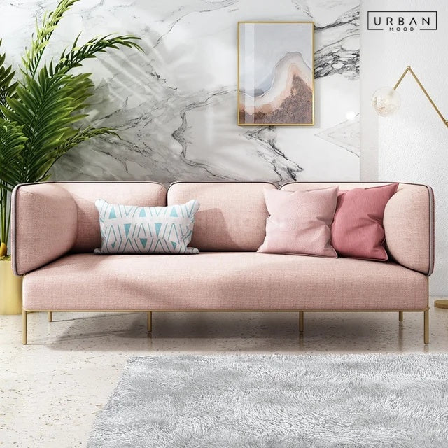 SOLENE Modern Fabric Sofa