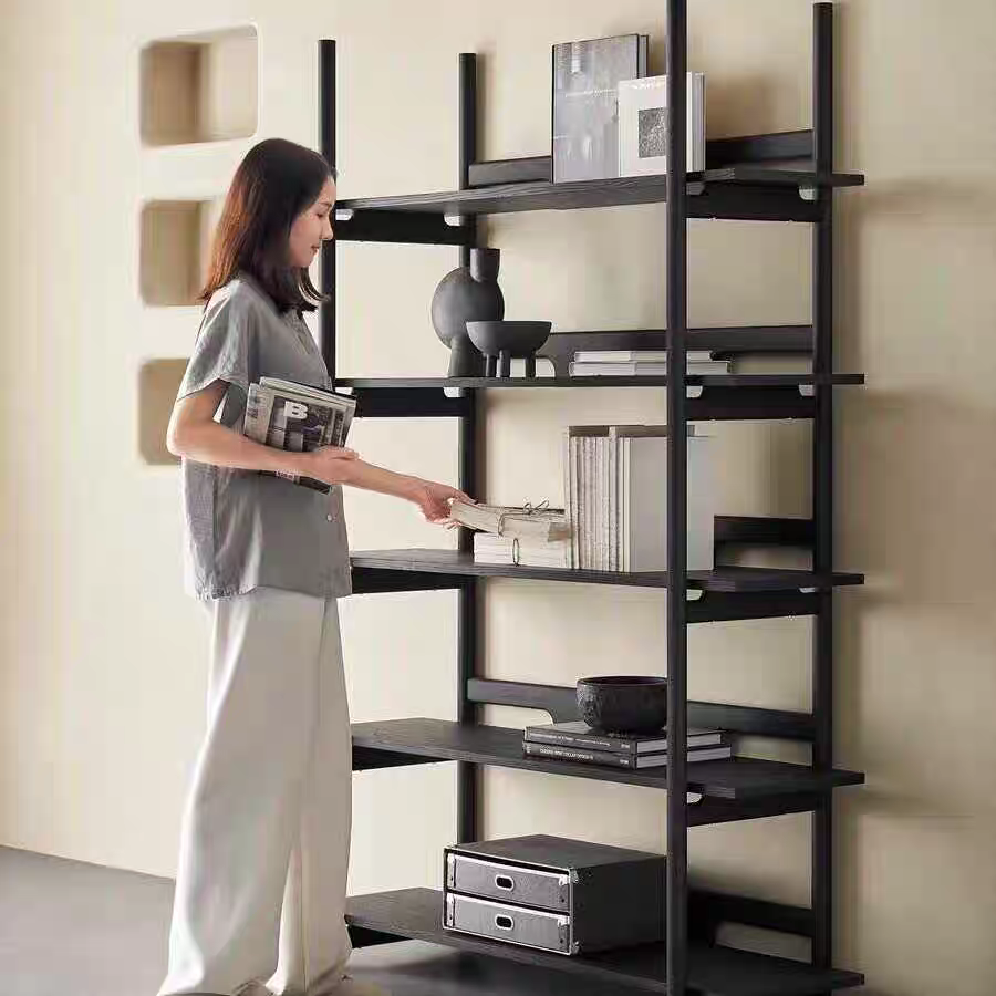 SONIA Modern Solid Wood Bookshelf