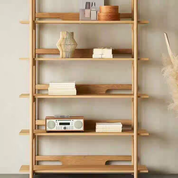 SONIA Modern Solid Wood Bookshelf